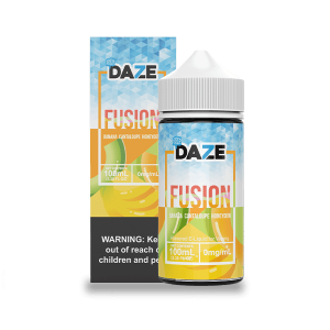 7 Daze Fusion Banana Cantaloupe Honeydew ICED 100ml Vape Juice