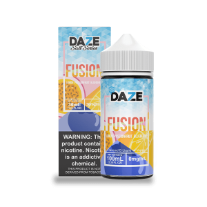 7 Daze Fusion Lemon Passionfruit Blueberry ICED 100ml Vape Juice