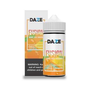 7 Daze Fusion Orange Yuzu Tangerine 100ml Vape Juice