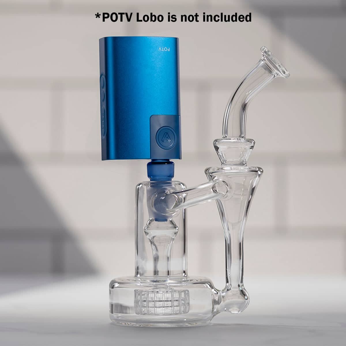 POTV Recycler Glass Bubbler - Image 8