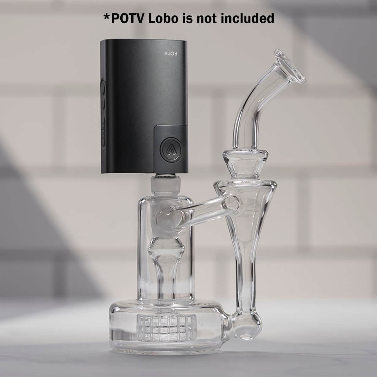 POTV Recycler Glass Bubbler