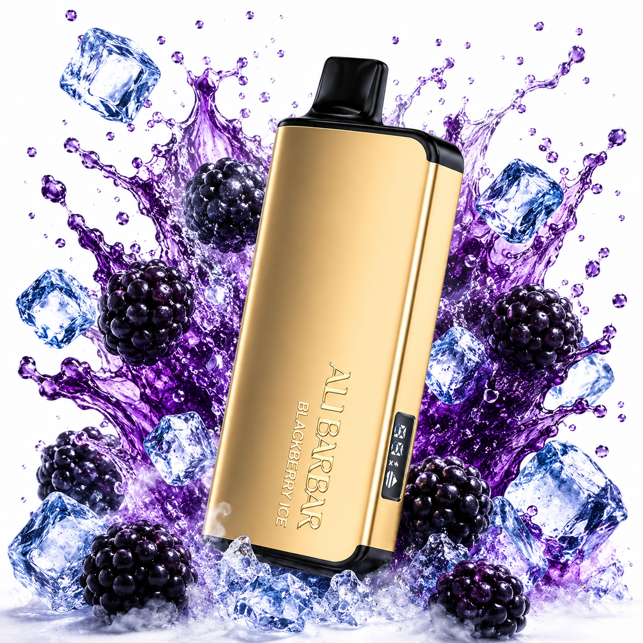 ALIBARBAR INGOT BLACKBERRY ICE 9000 PUFFS