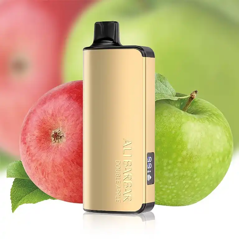 ALIBARBAR INGOT DOUBLE APPLE 9000 puffs