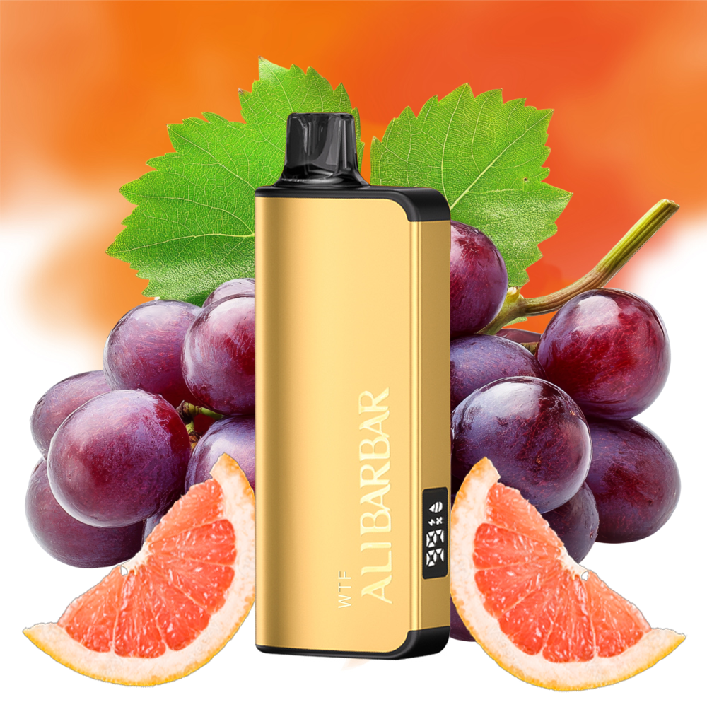 ALIBARBAR INGOT Grape Grapefruit 9000 puffs