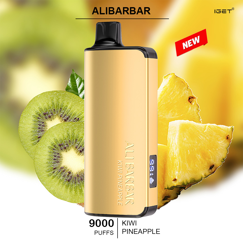 ALIBARBAR INGOT KIWI PINEAPPLE 9000 puffs