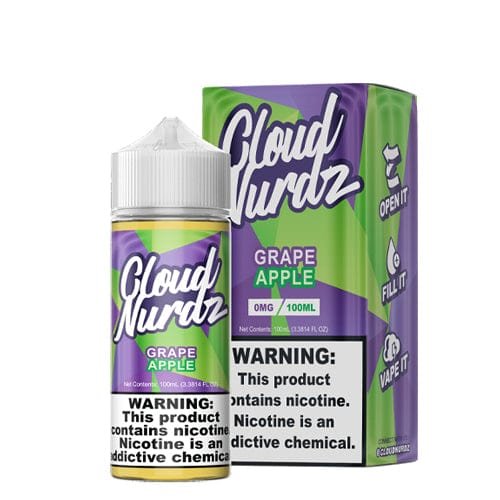 Cloud Nurdz Grape Apple 100ml Vape