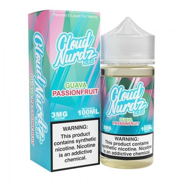 Cloud Nurdz Iced Guava Passion Fruit