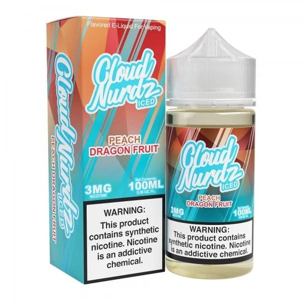 Cloud Nurdz Iced Peach Dragon Fruit