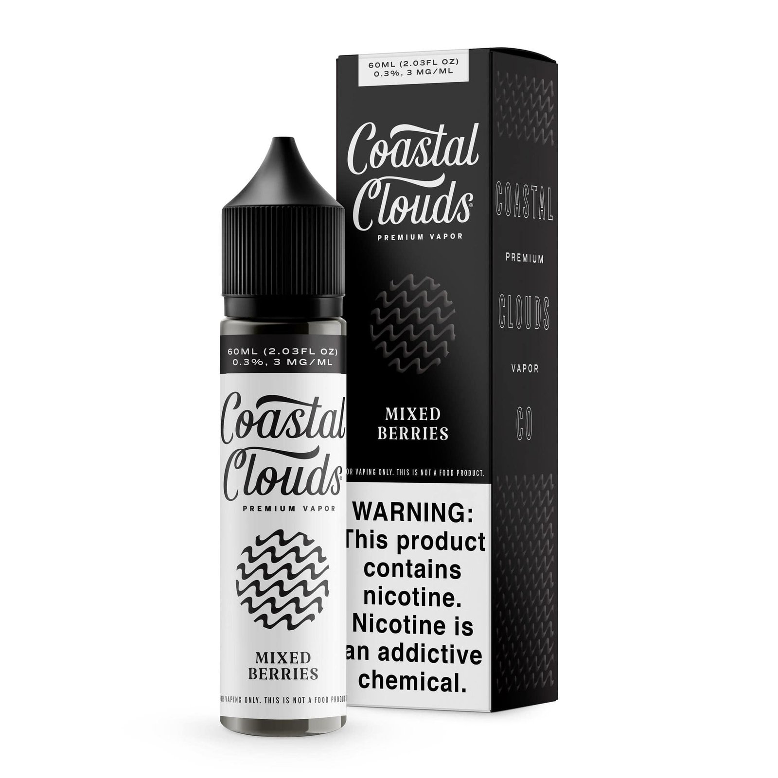 Coastal Clouds Mixed Berries 60ml Vape
