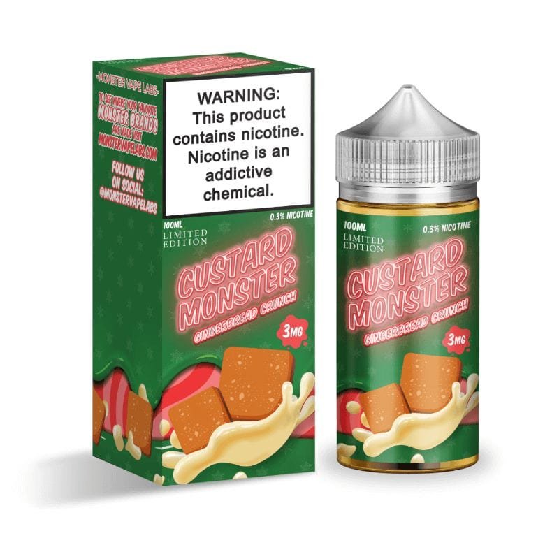 Custard Monster NTD Gingerbread Crunch Vape