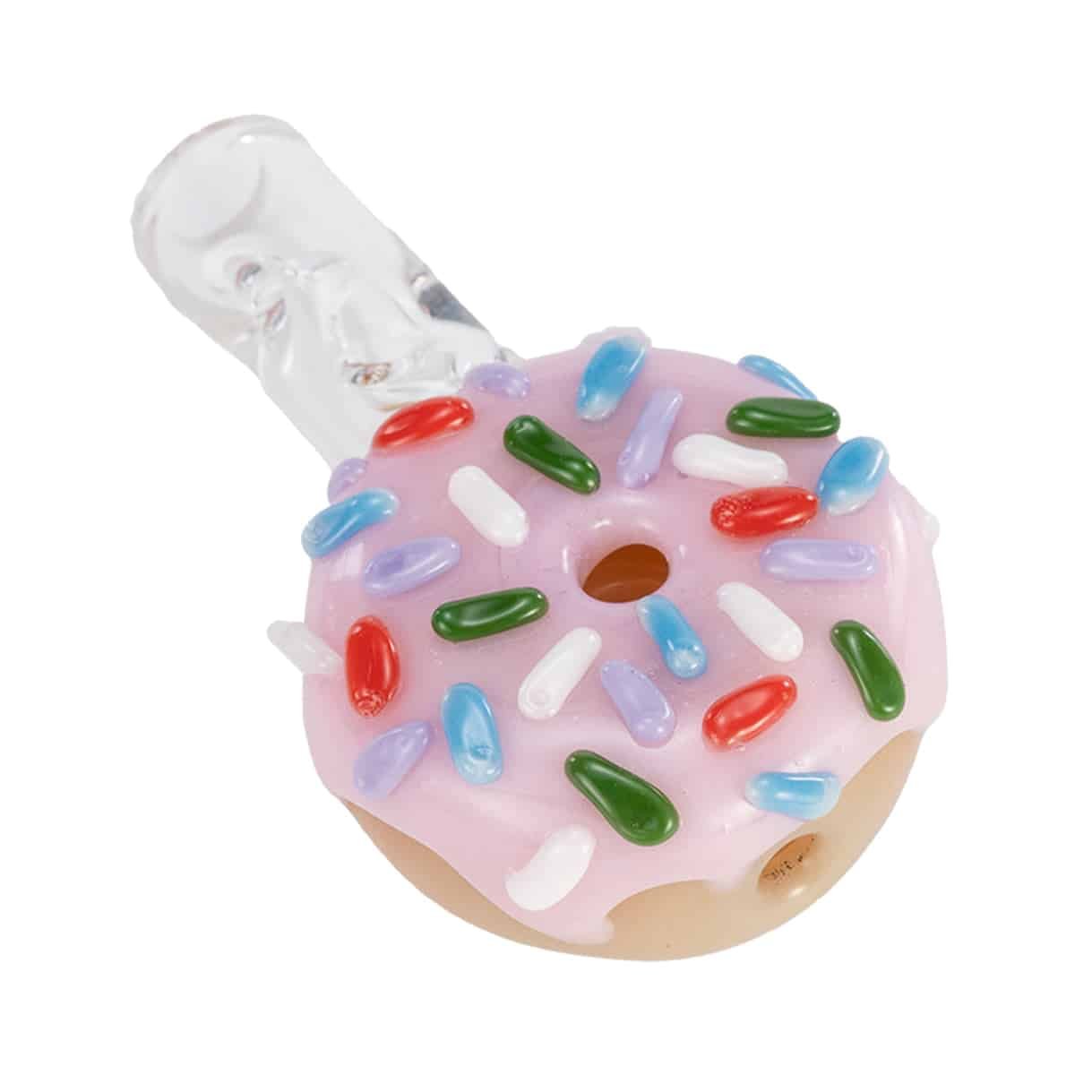 POTV x Empire Glass Pink Frosted Donut - Image 4