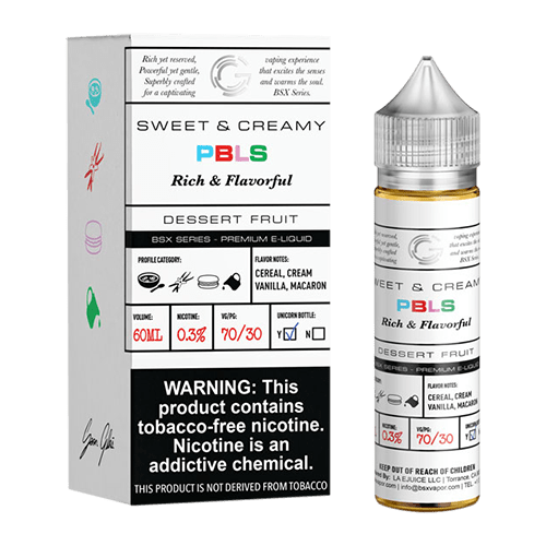 PBLS 60ml Vape Juice Glas Basix