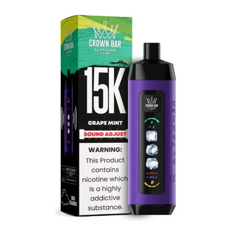 Grape Mint Al Fakher Crown Bar