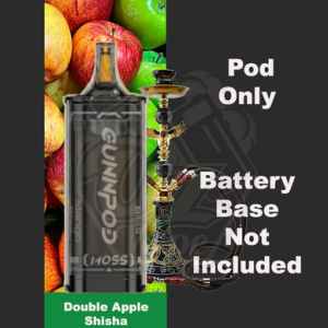 Gunnpod Moss Pod Only – Double Apple Shisha – 8,000