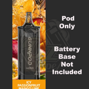 Gunnpod Moss Pod Only – Icy Passionfruit Mango Lime – 8,000
