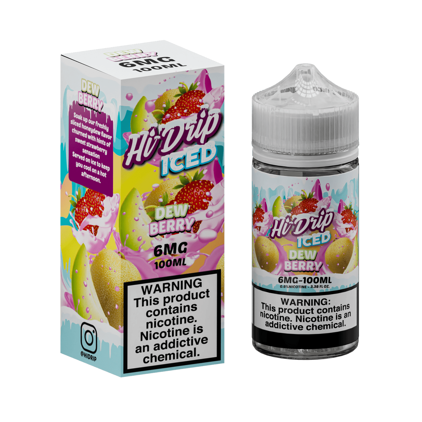 Hi Drip Iced Dew Berry 100ml