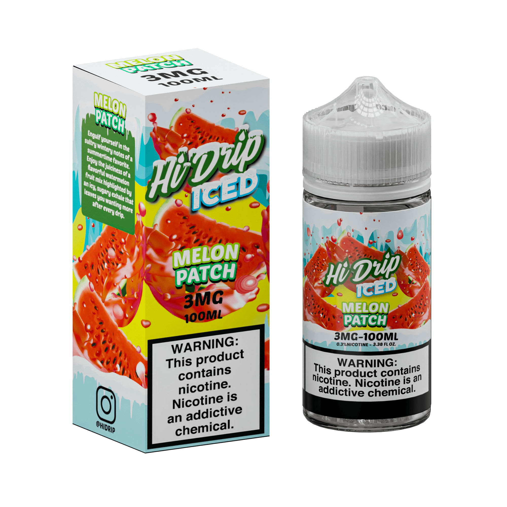 Hi Drip Iced Melon Patch 100ml