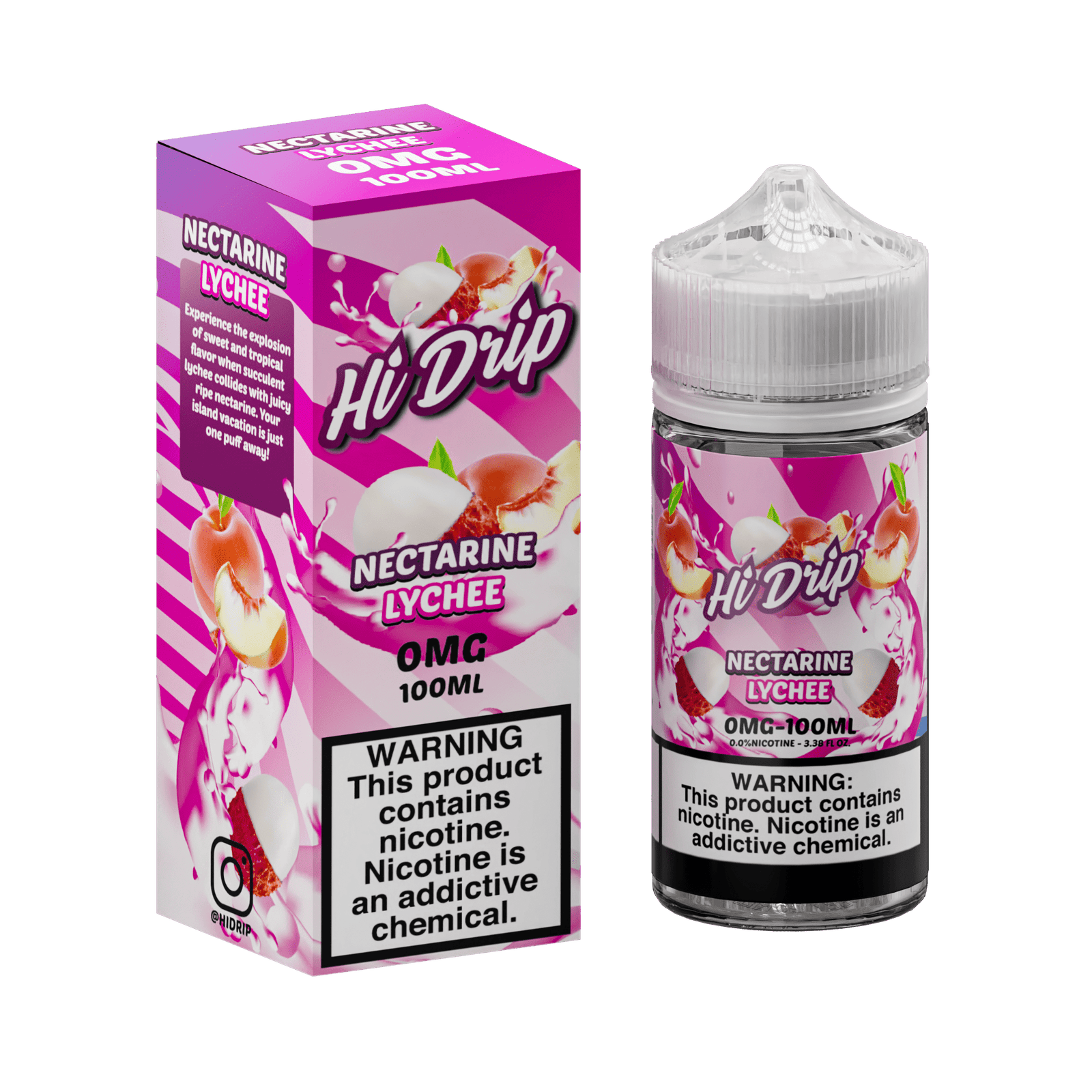 Hi Drip Nectarine Lychee 100ml Vape