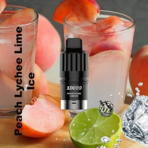 iGet Bar Plus S3 Pod Only – Peach Lychee Lime Ice – 10,000