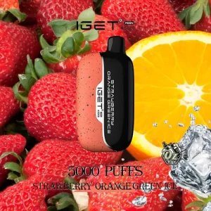 IGET Moon K5000 – Strawberry Orange Green ice – 5000