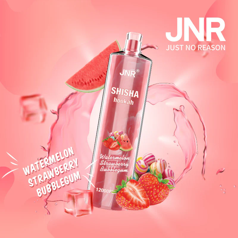 JNR Shisha Hookah Watermelon Strawberry bubble