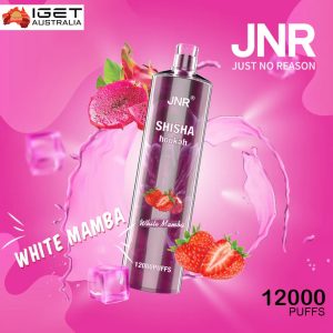 JNR Shisha Hookah – White Mamba 12,000