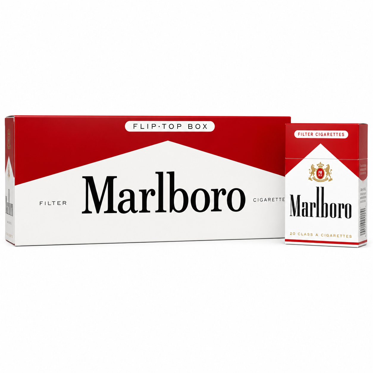 Marlboro Red USA carton
