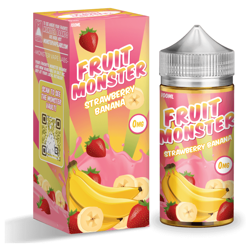 Fruit Monster Strawberry Banana 100ml Vape