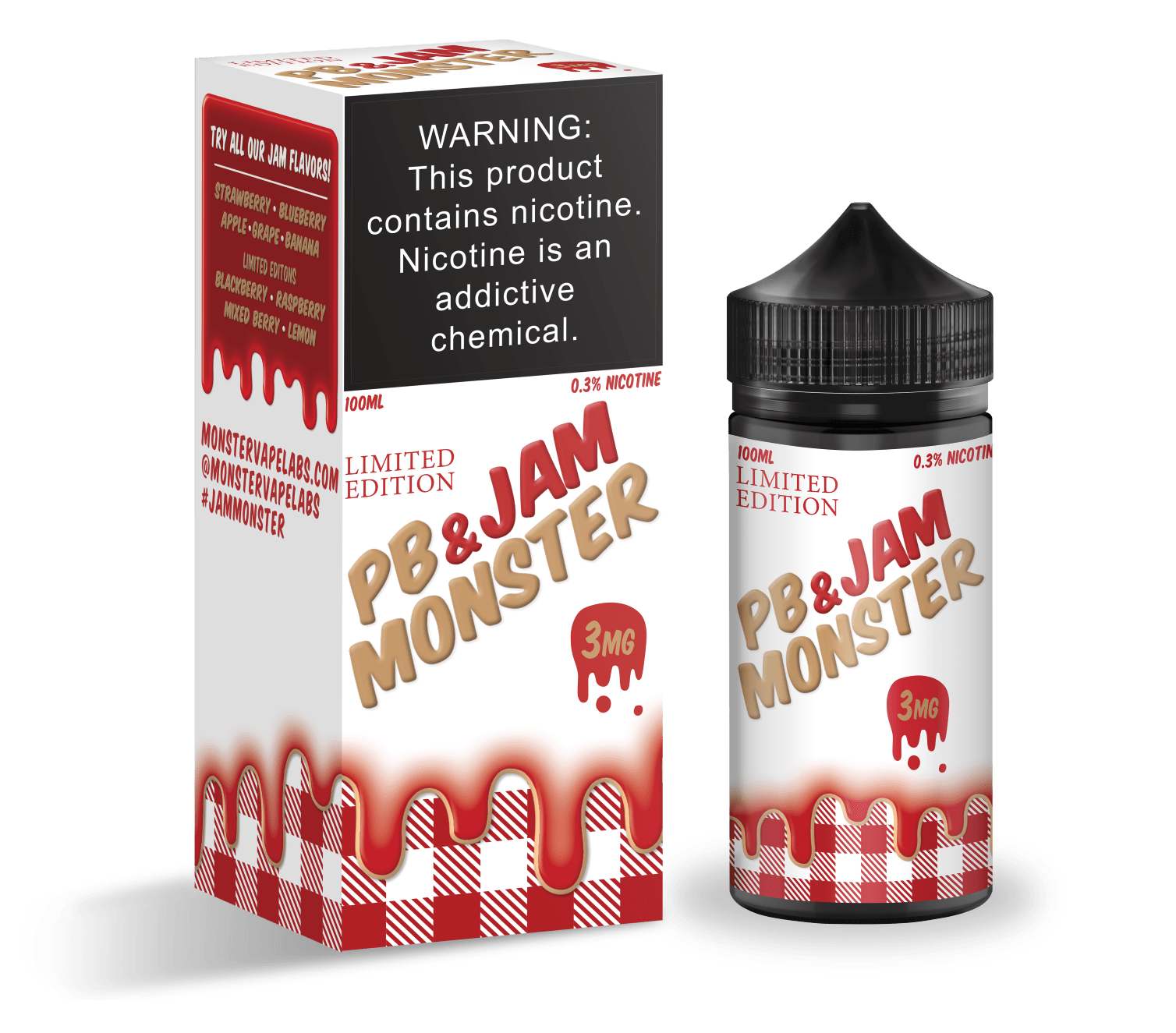 Jam Monster Strawberry PB