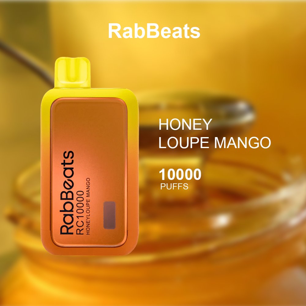 RABBEATS BAR HONEYLOUPE MANGO 10000 PUFFS
