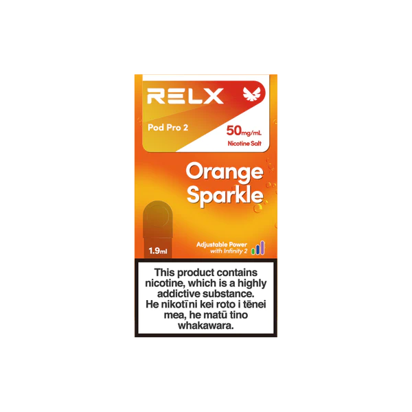 RELX Infinity2 Pod Orange Sparkle