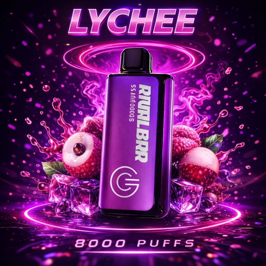 RIVAL BAR LYCHEE 8000 PUFFS