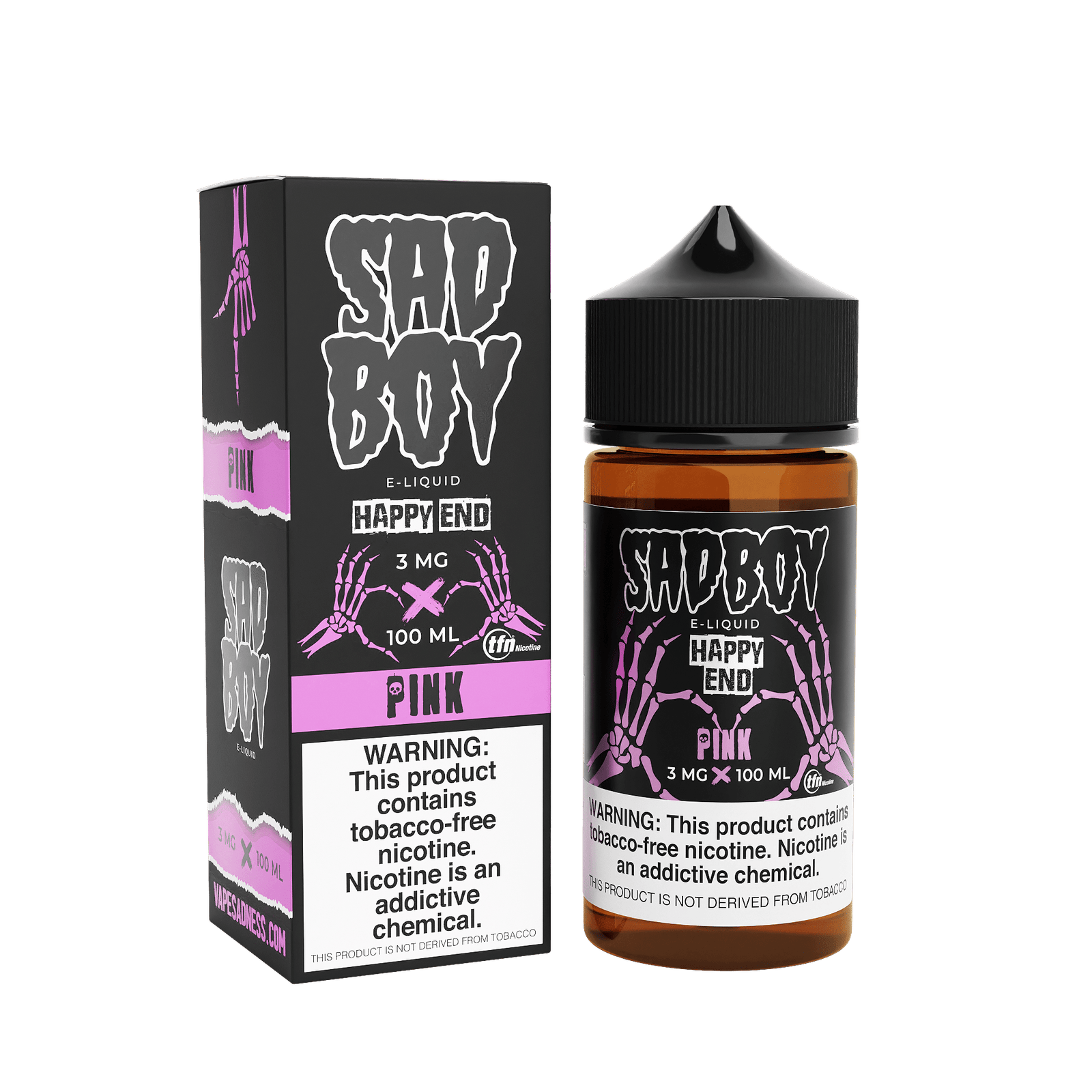 Sadboy Happy End Pink 100ml Vape