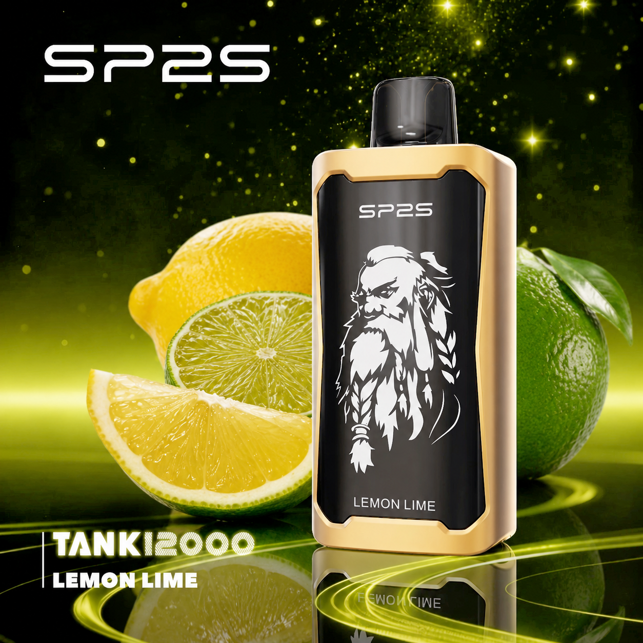SP2S TANK Lemon Lime 12000 PUFFS