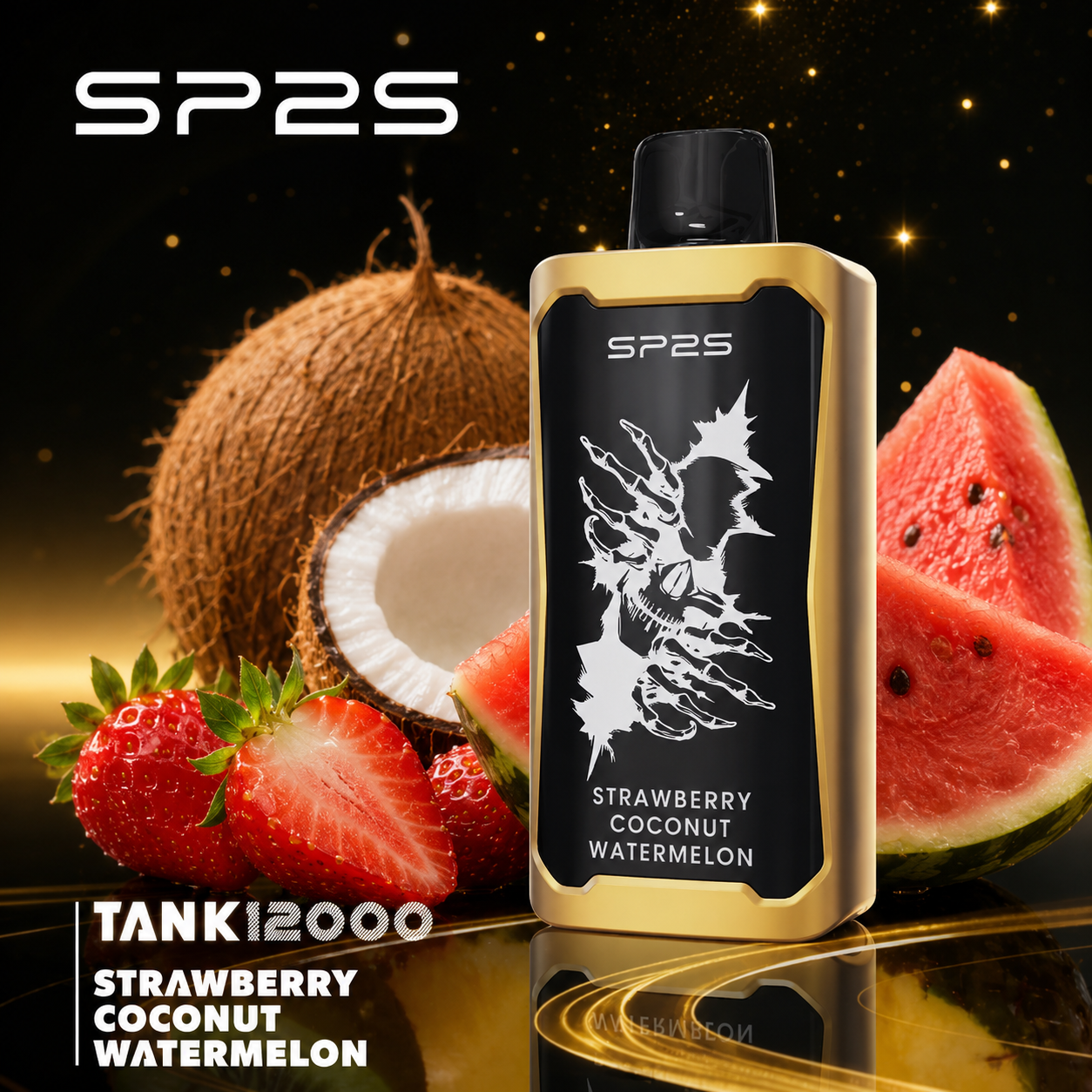SP2S TANK Strawberry Coconut Watermelon 12000