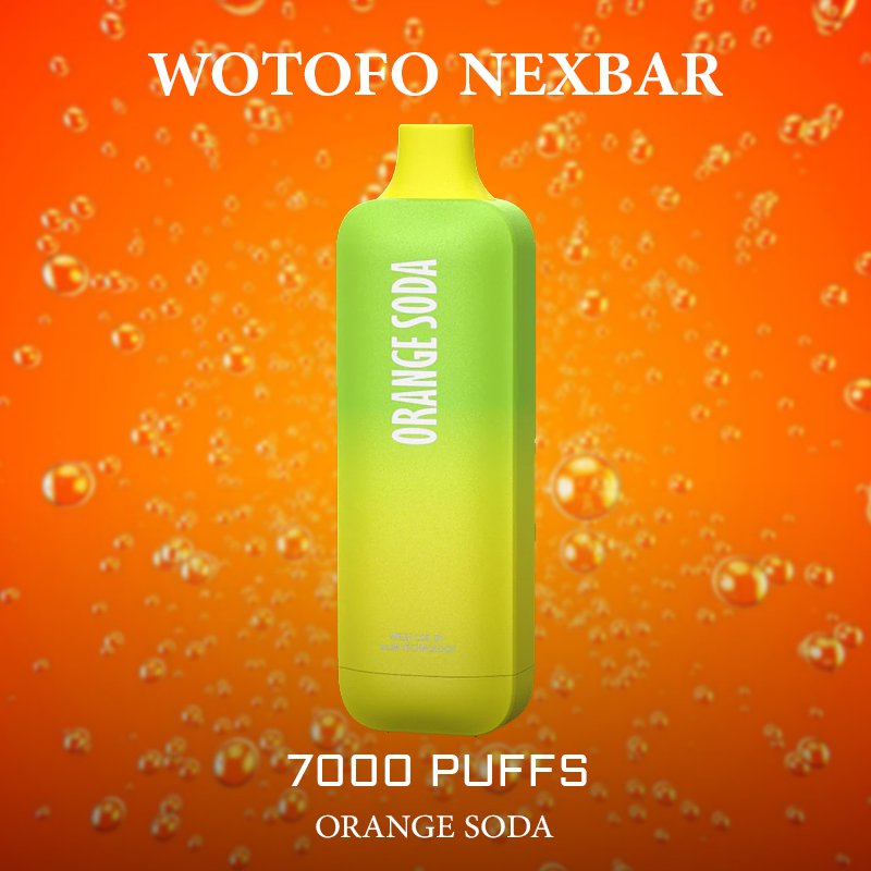 WOTOFO NEXBAR ORANGE SODA 7000 PUFFS