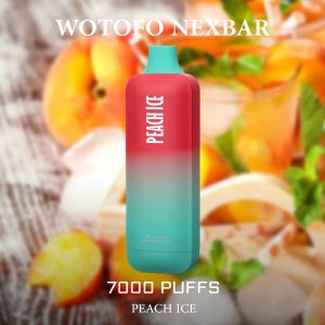 WOTOFO NEXBAR PEACH ICE – 7,000 PUFFS
